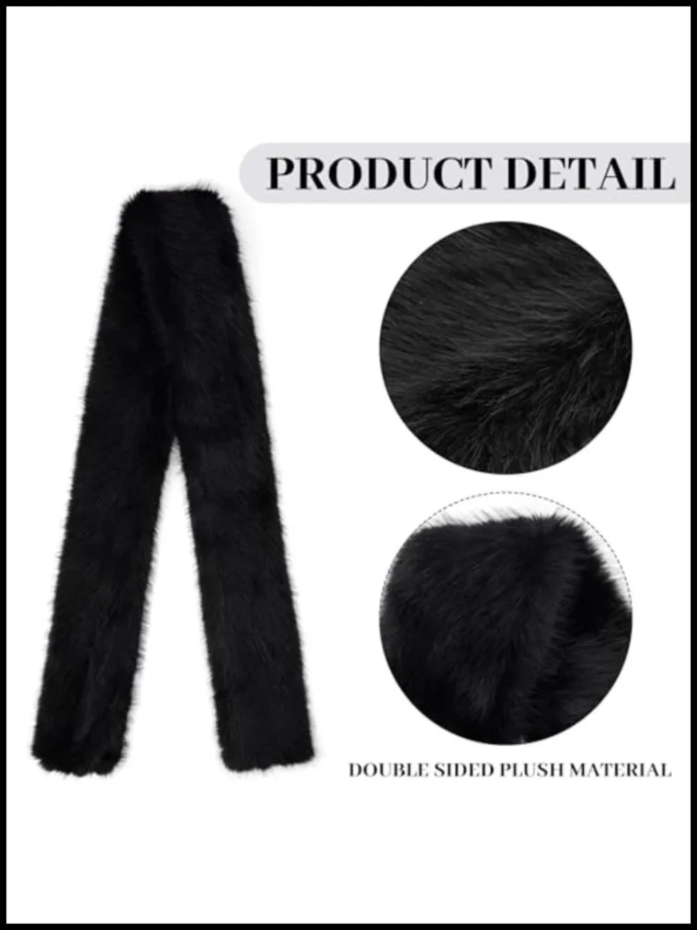 Faux Fur Shawl Winter Warm Scarf Wrap Shrug Bridal Wedding